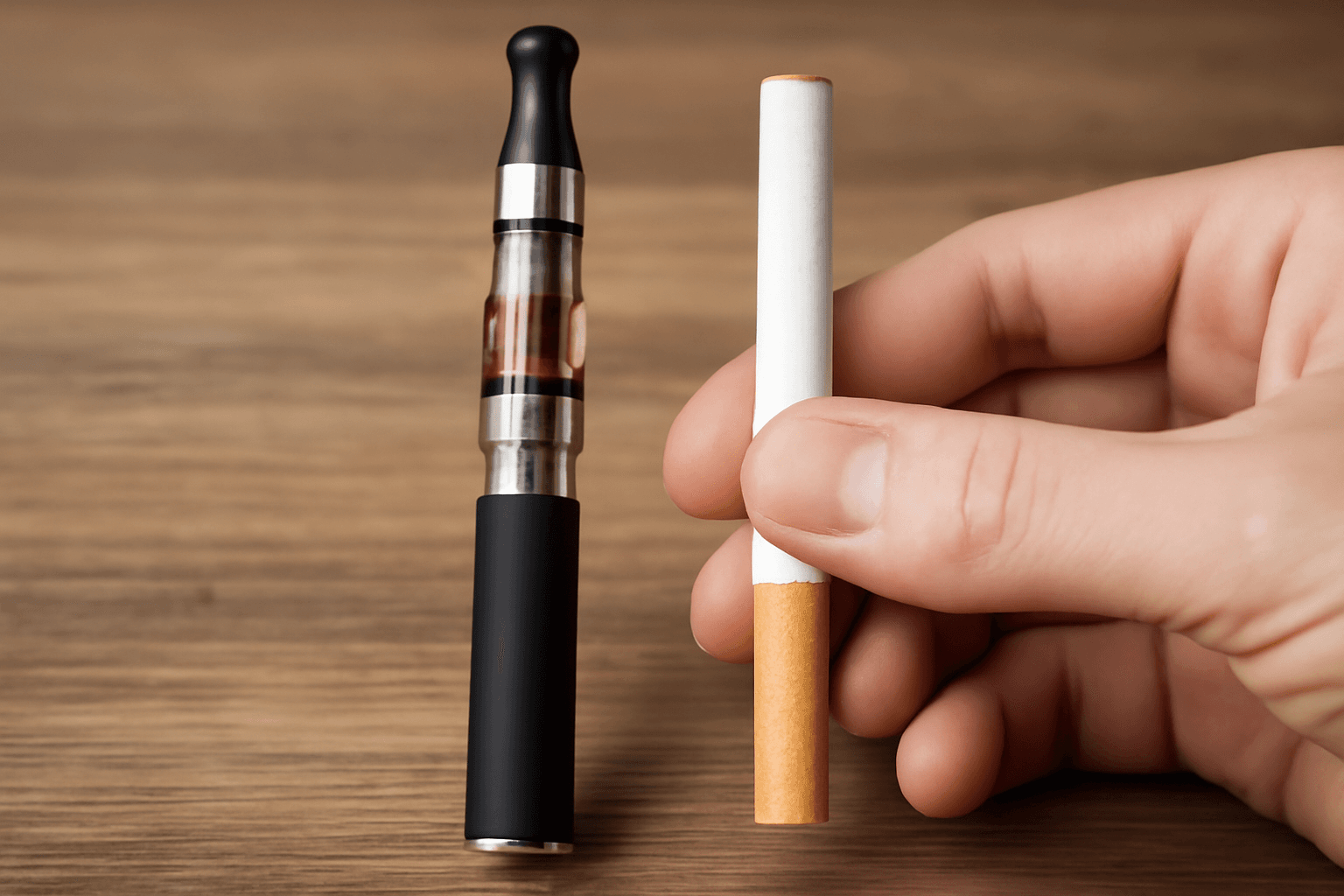The Difference Between an Electronic Cigarette and a Traditional Cigarette