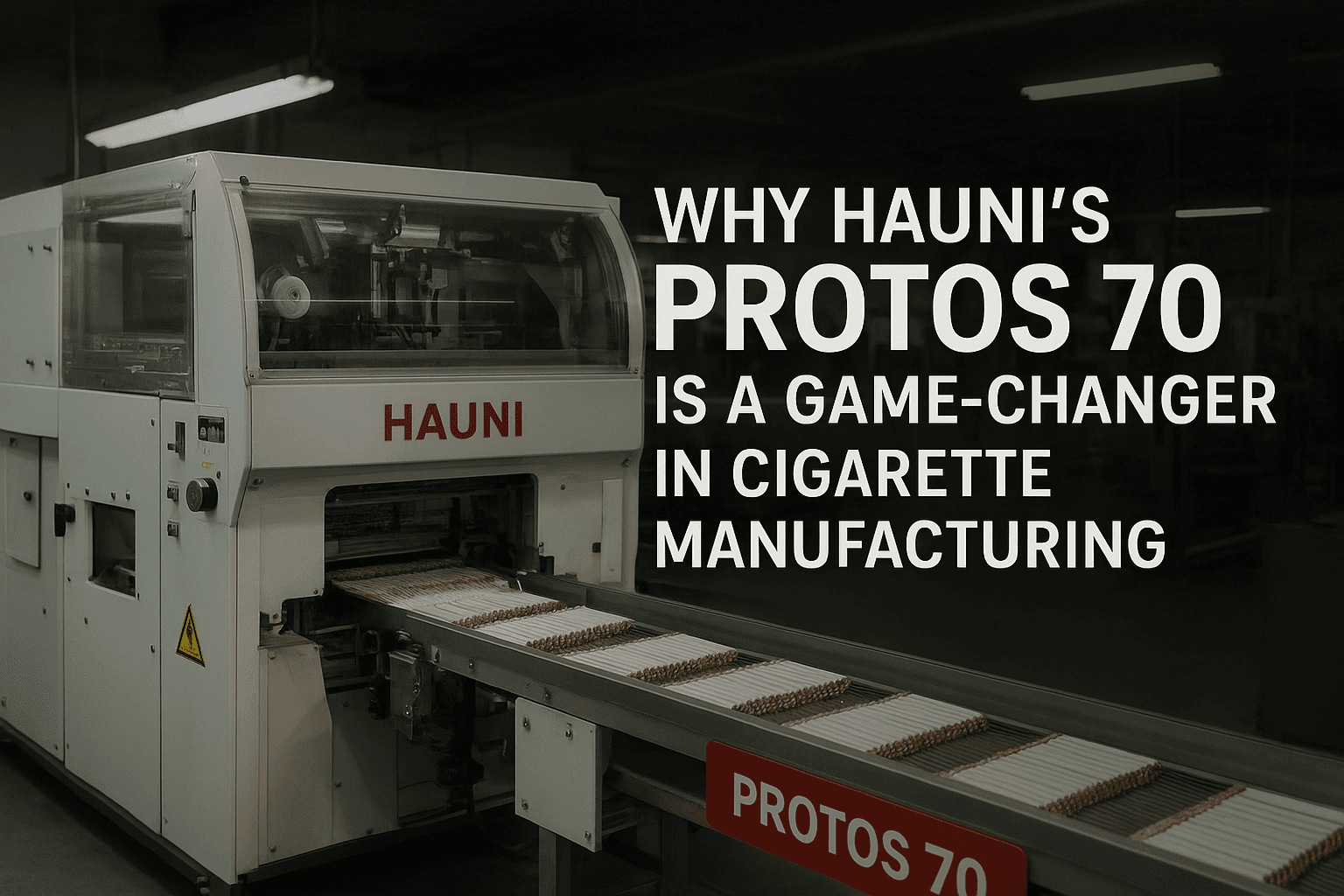 Why Hauni’s Protos 70 Is a Game-Changer in Cigarette Manufacturing