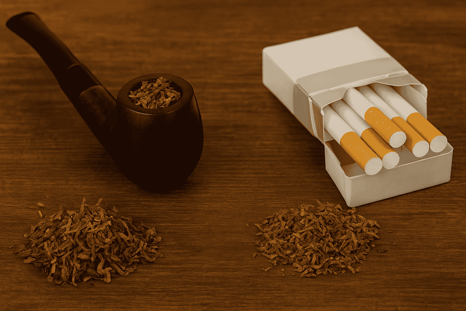 What’s the Difference Between Pipe Tobacco and Cigarette Tobacco?