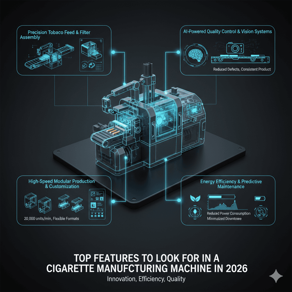 Top Features to Look for in a Cigarette Manufacturing Machine in 2026