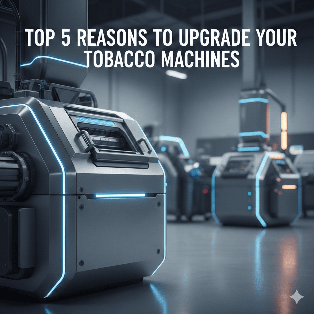 Top 5 Reasons to Upgrade Your Tobacco Machines