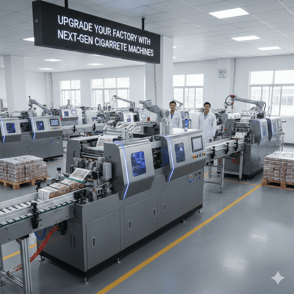 Upgrade Your Factory with Next Gen Cigarette Machines