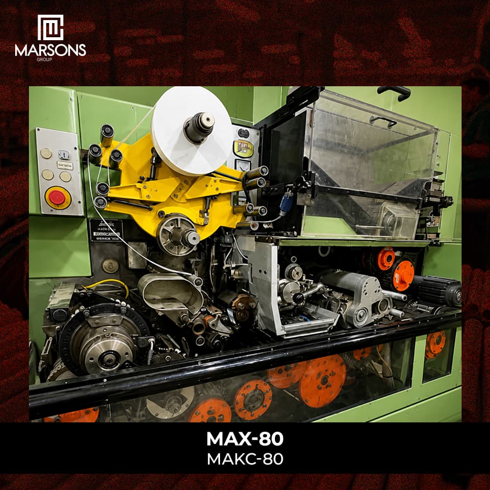 Hauni Max 80 Filter Attachment Machine
