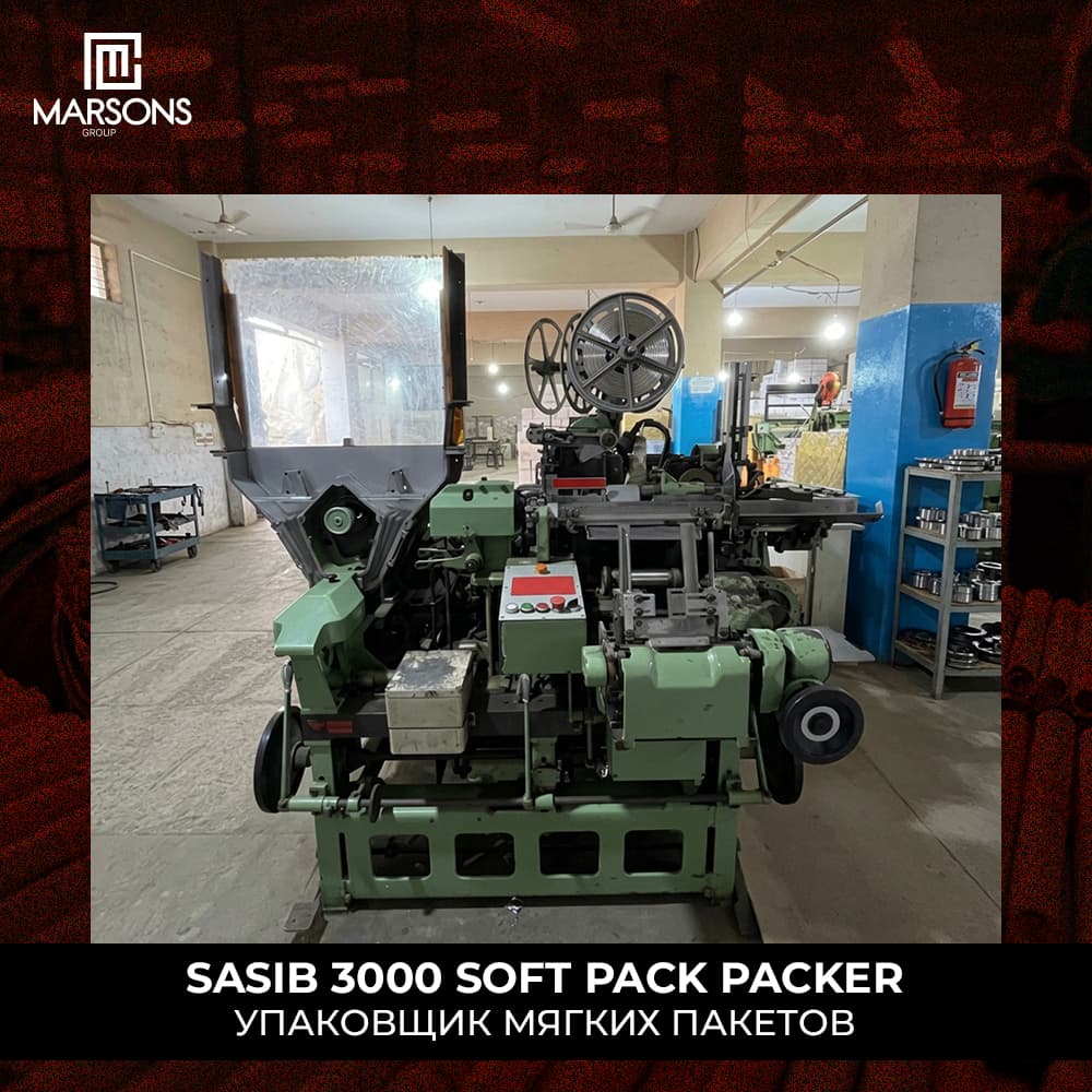 Sasib 3000 Soft Pack Packer